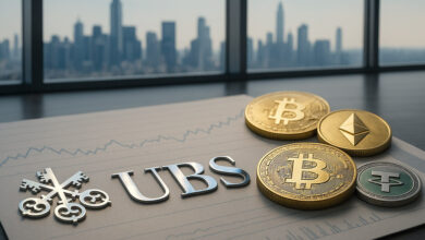 UBS reveals wealthy investors increasing crypto allocations to 5%, echoing Bitwise