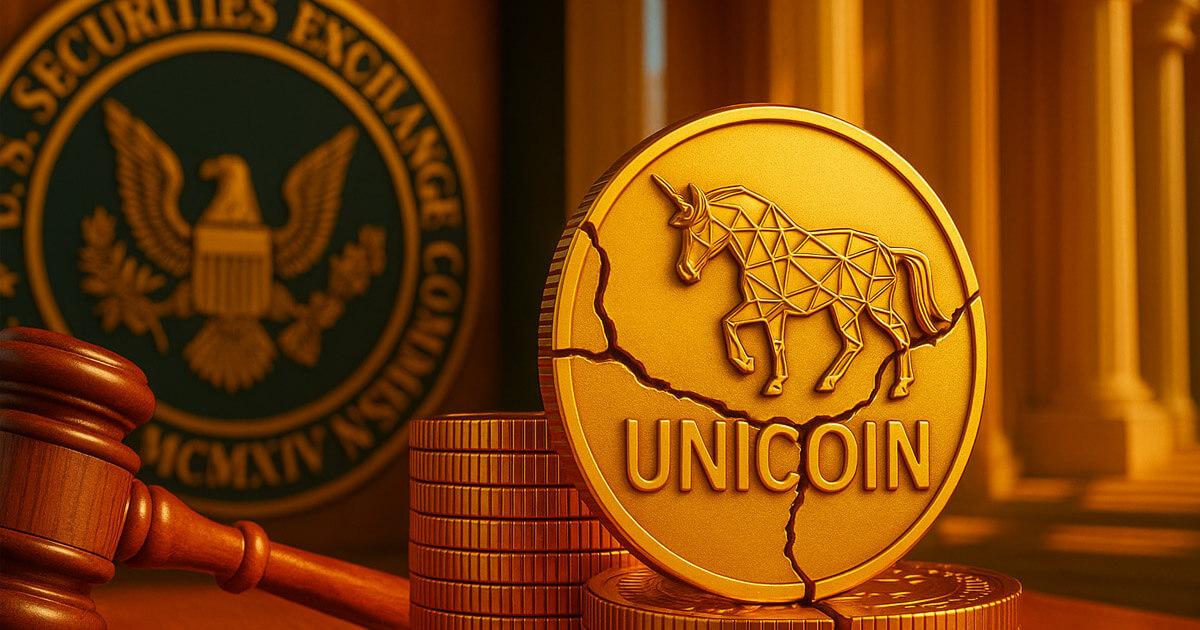 SEC expenses Unicoin execs with $100 million crypto fraud in alleged asset-backed token scheme SEC charges Unicoin execs with $100 million crypto fraud in alleged asset-backed token scheme