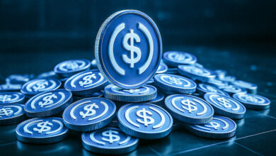 USDC hits record $219 billion volume in April as Binance partnership boosts market dominance