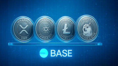 Coinbase to launch wrapped XRP, ADA, DOGE, and LTC on Base network