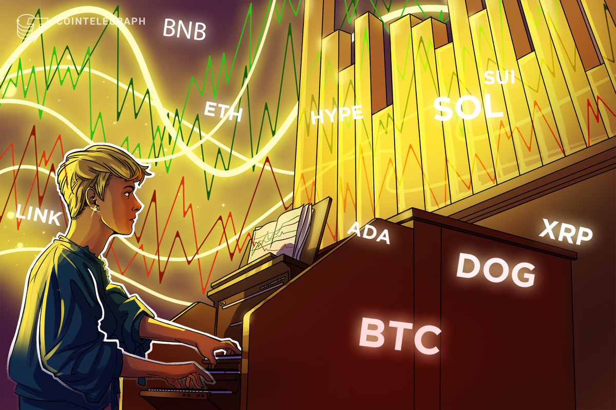 Worth predictions for BTC, ETH, XRP, BNB, SOL, DOGE, ADA, SUI, HYPE, LINK Price predictions for BTC, ETH, XRP, BNB, SOL, DOGE, ADA, SUI, HYPE, LINK