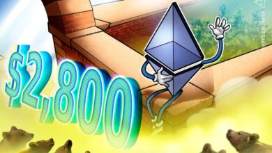 ETH Price Hits $2.8K But Options Traders are Bearish