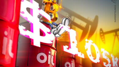Bitcoin traders see BTC price gains returning while oil price opinions differ.
