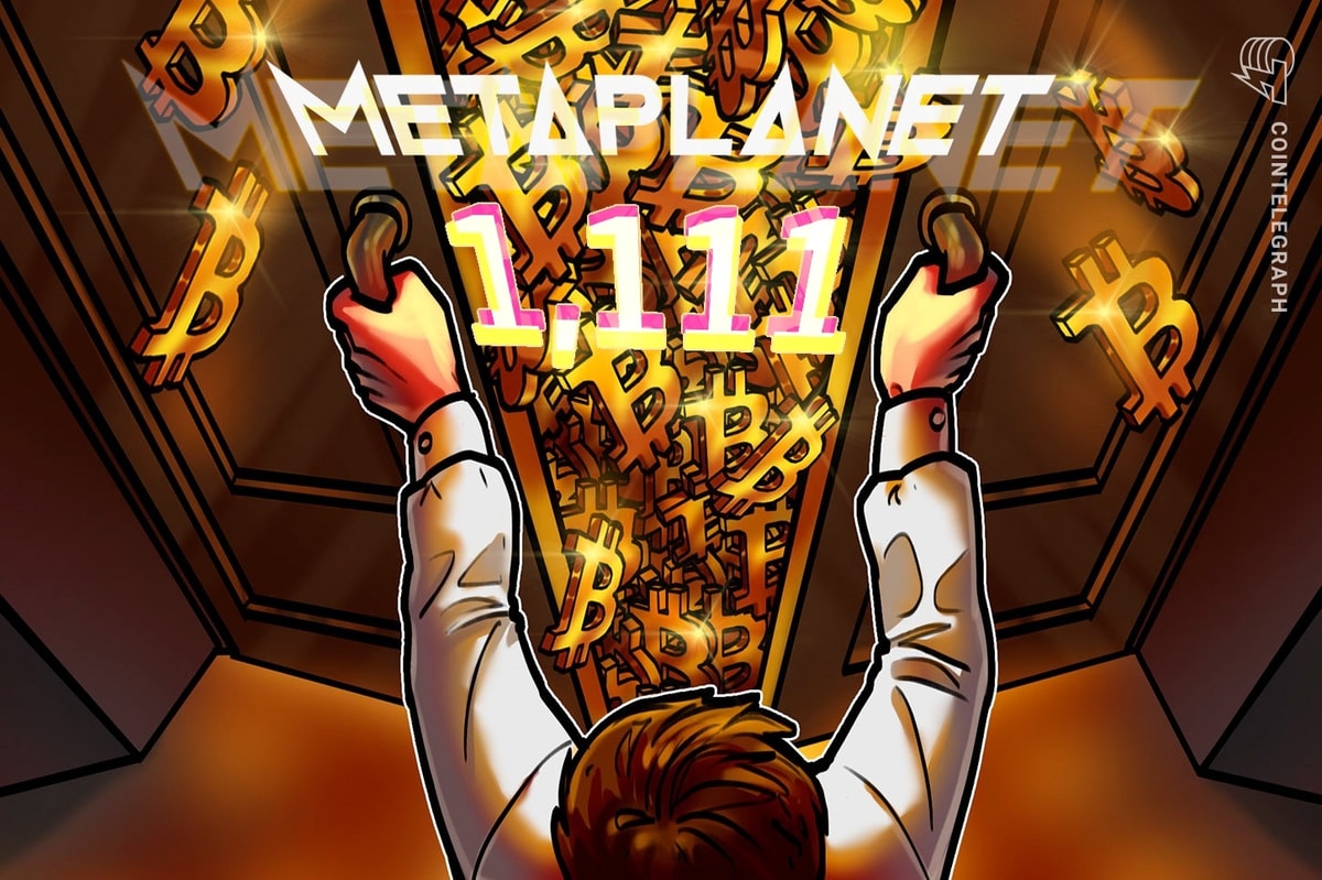 Metaplanet Buys 1,111 Bitcoin, Approaches Tesla's Holdings Metaplanet Buys 1,111 Bitcoin, Approaches Tesla's Holdings