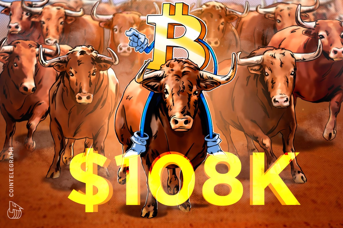 Bitcoin Traces Up A Journey To $105,700 In A "Regular And Wholesome" Help Retest Bitcoin Lines Up A Trip To $105,700 In A "Normal And Healthy" Support Retest
