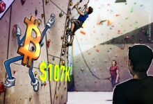 Bitcoin Holds $107K As Stagflation, Fed Rate Cuts Loom