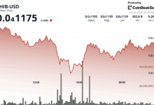 SHIB Long-Short Ratio Suggests Bearish Sentiment as Over $1.8M in Bullish Bets Liquidated