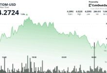 Cosmos' ATOM Token Struggles After Failed Breakout, Recovers
