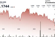 Token Dips as 'Double Top' Pattern Potentially Signals Short-Term Bearish Trend