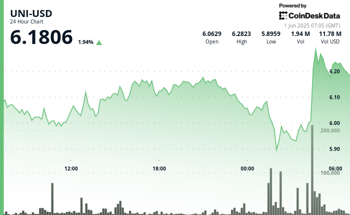Token Rebounds After Sharp Drop Beneath $6 Token Rebounds After Sharp Drop Below $6