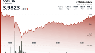 Polkadot's DOT Retakes Important $3.96 Level as Buyers Step In After Pullback