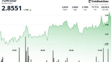 Toncoin Gains 2% as Short-Term Uptrend Pattern Emerges