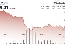AVAX Plunges 13% on Middle East Concerns