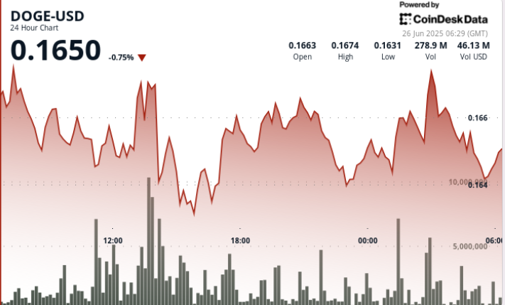 Dogecoin Bulls Defend 16 Cent Help Amid Elon Musk’s X Funds Hypothesis Dogecoin Bulls Defend 16 Cent Support Amid Elon Musk’s X Payments Speculation