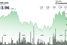 LINK Stages V-Shape Recovery After 14% Plunge