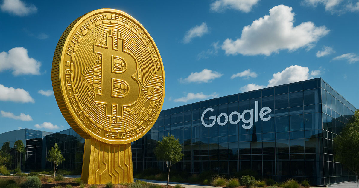 Bitcoin market cap overtakes Google's $2.1 billion valuation as crypto equities additionally rise Bitcoin market cap overtakes Google's $2.1 billion valuation as crypto equities also rise