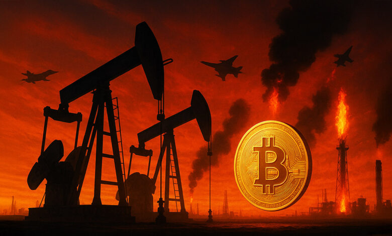 Oil markets tense amid U.S. airstrikes on Iran, while Bitcoin price holds steady