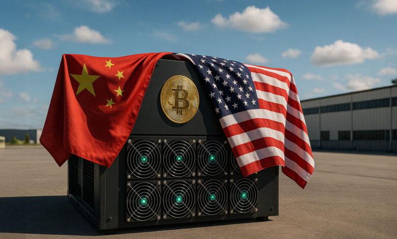 Chinese Bitcoin mining giants move production to US amid tariff tensions