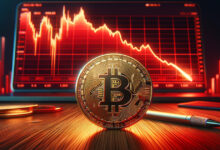 Bitcoin's falls to monthly lows triggering $464 million in liquidations amid global market jitters