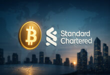 StanChart warns of potential liquidation risks for corporations adopting Bitcoin at high prices
