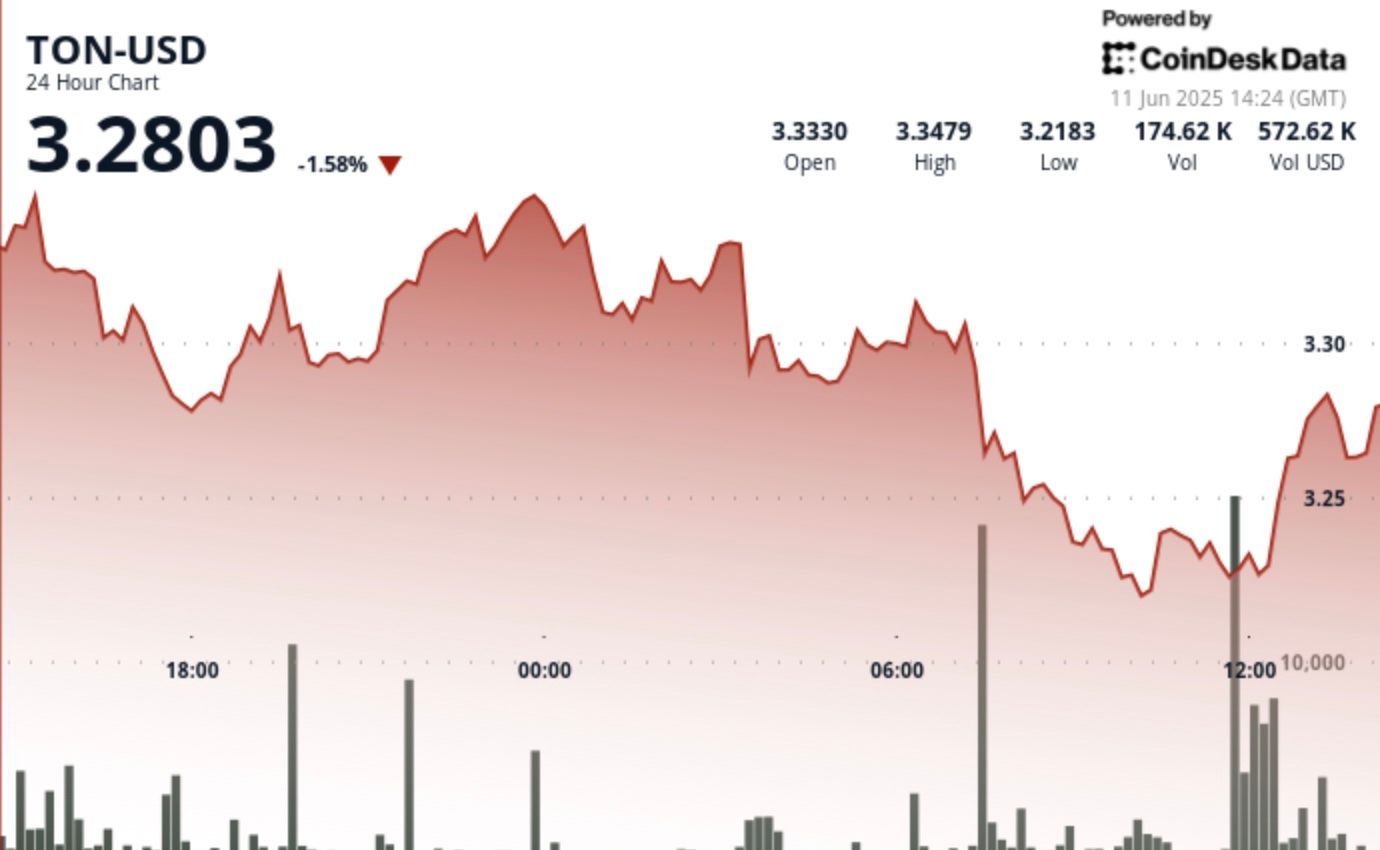 TON Slides as Promote-Off Triggers Spike in Quantity With Potential Bearish Stress Sign TON Slides as Sell-Off Triggers Spike in Volume With Potential Bearish Pressure Signal