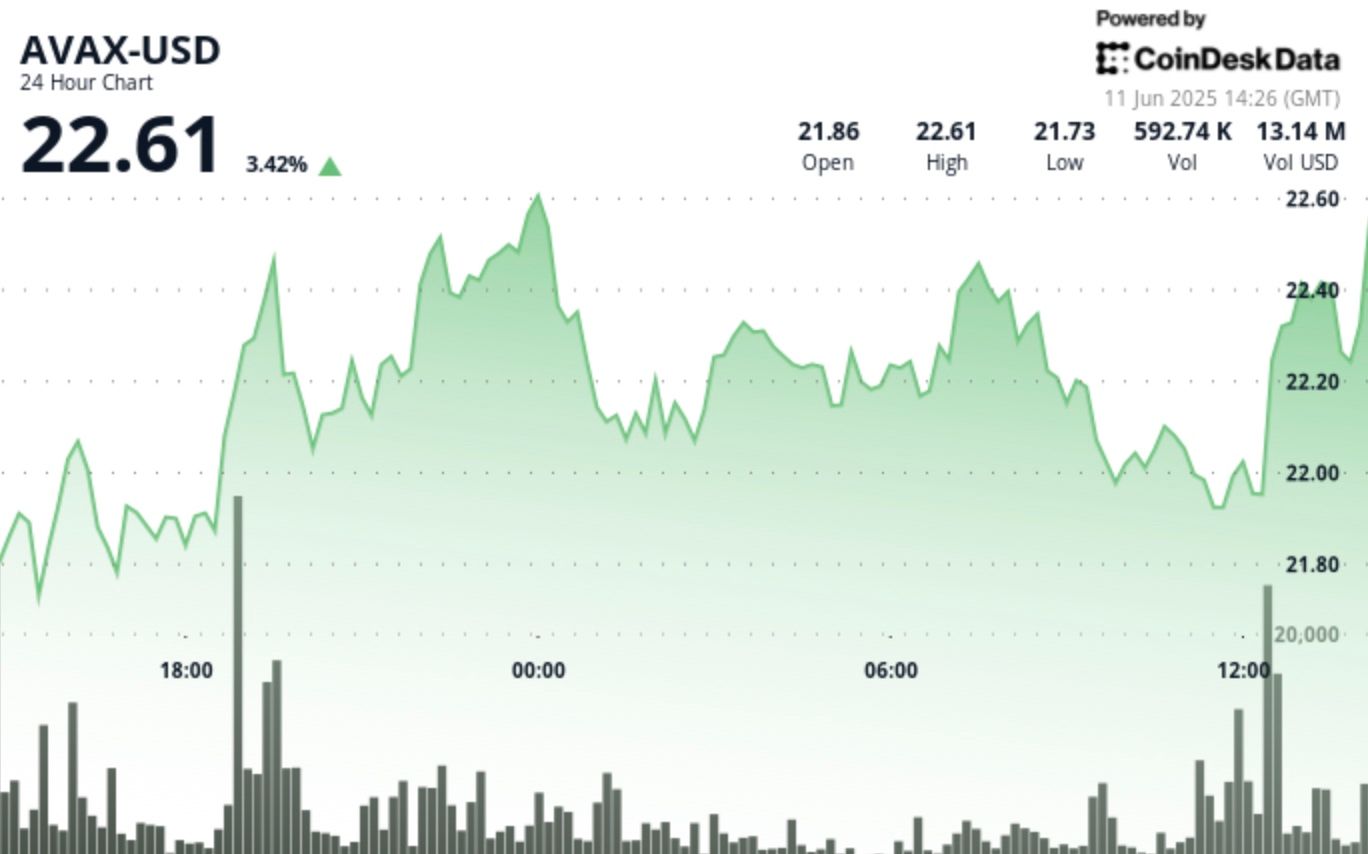 AVAX Rises 4% as $22 Help Zone Holds AVAX Rises 4% as $22 Support Zone Holds