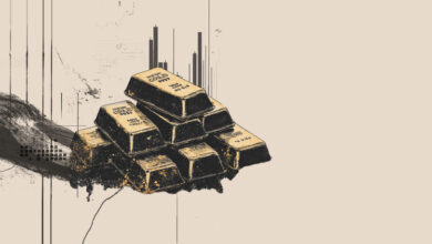 Gold prices steady as the US Dollar softens, Fed Powell's remarks in focus