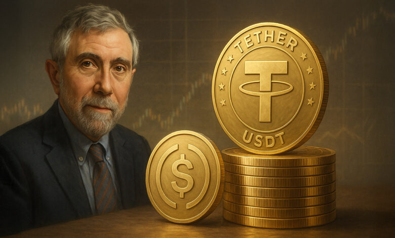Nobel prize-winning economist says ‘stablecoins don’t serve any clearly useful function ’; Coinmetrics co-founder disagrees