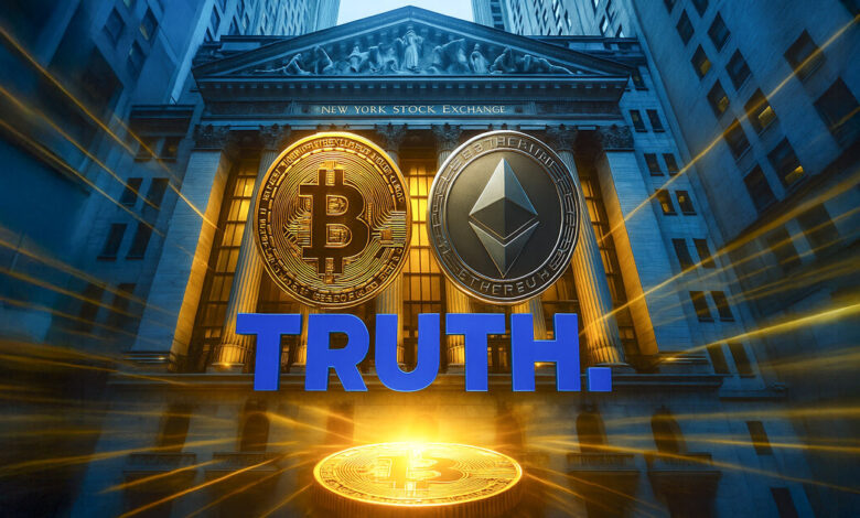 Trump Media files for Bitcoin and Ethereum ETF