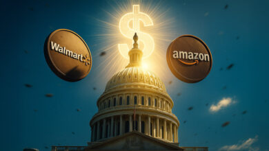 Walmart & Amazon eye $14B in savings by launching corporate stablecoin as US GENIUS legislation nears