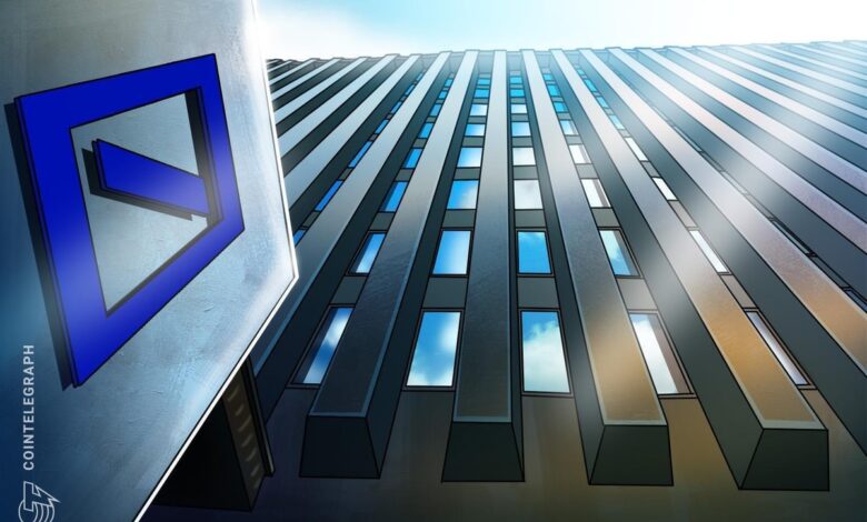 Deutsche Bank To Launch Crypto Custody Service In 2026
