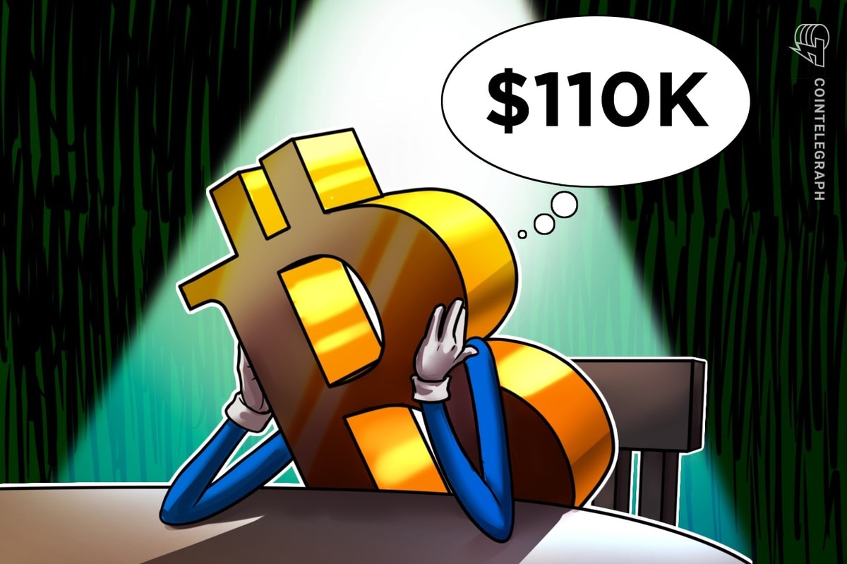 Key Bitcoin Value Ranges To Watch as BTC Rally Stalls at $110K Key Bitcoin Price Levels To Watch as BTC Rally Stalls at $110K