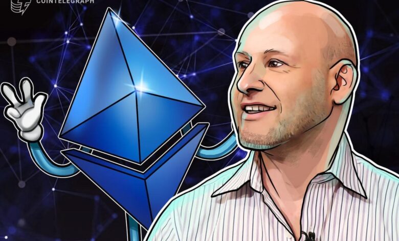 ETH Treasuries Key to Ethereum’s Growth: Ethereum Co-Founder