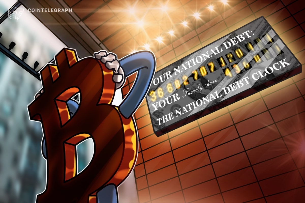 Bitcoin hit new highs as US debt rose to $36.6 trillion. Will macroeconomic information element the BTC rally? Bitcoin hit new highs as US debt rose to $36.6 trillion. Will macroeconomic data detail the BTC rally?