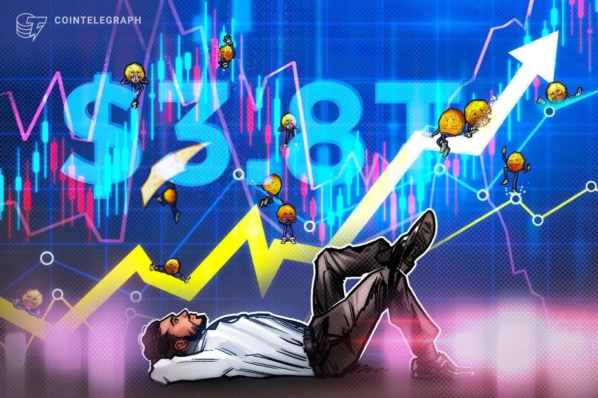 Crypto Market Flashes 'Purchase' as Complete Capitalization Hits $3.8T All-Time Excessive Crypto Market Flashes 'Buy' as Total Capitalization Hits $3.8T All-Time High