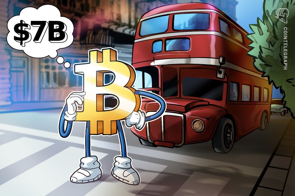 UK Eyes $7B Seized Bitcoin Sale To Enhance Funds: Report UK Eyes $7B Seized Bitcoin Sale To Boost Budget: Report