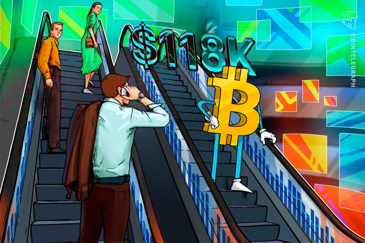 Bitcoin Merchants Goal Decrease as BTC Slips Below $118,000 Bitcoin Traders Target Lower as BTC Slips Under $118,000