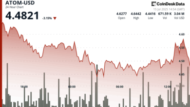 ATOM Consolidates After Precipitous Decline, Critical Support Levels Tested