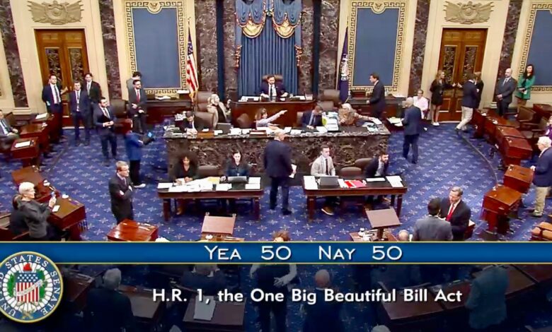 Congress' Budget Bill Advances From Senate Without Crypto Tax Provision