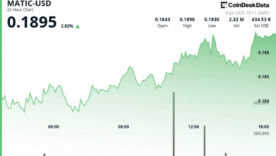 Polygon’s Token Gains 3% After Seeing ‘Exceptional’ Trading Volume