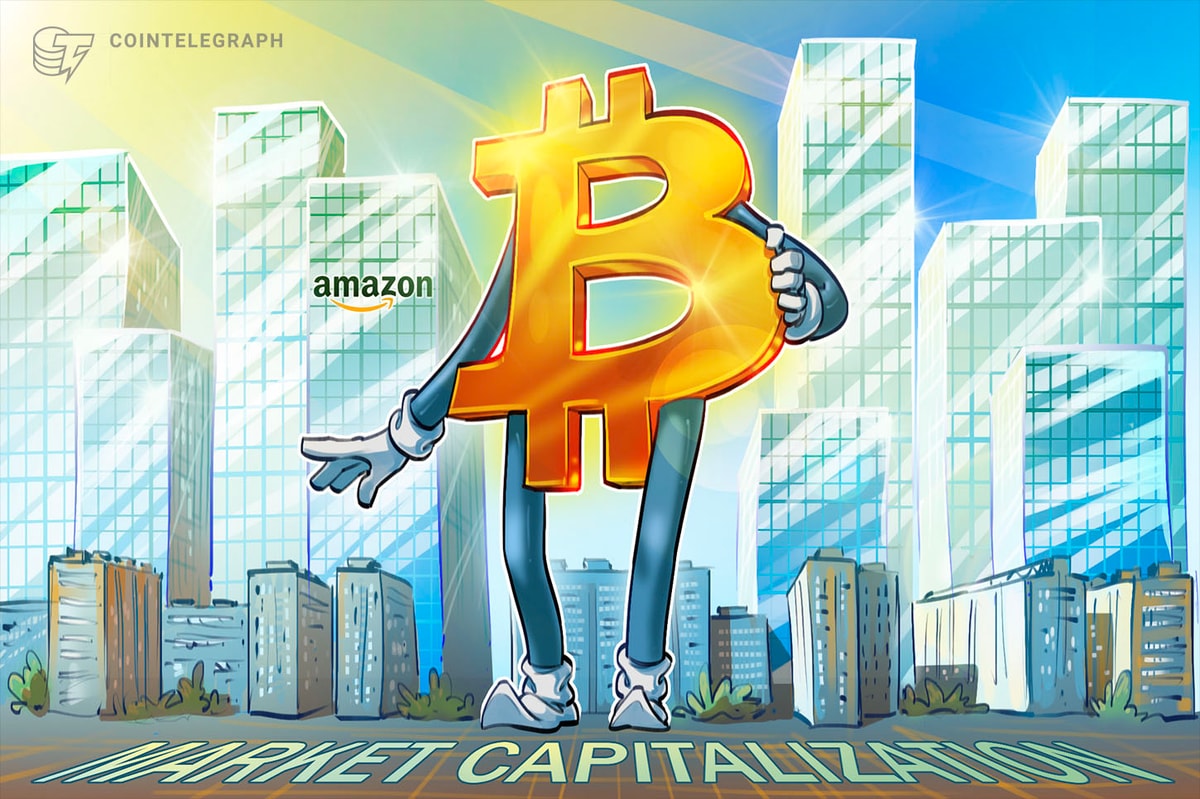 Bitcoin Surpasses Amazon in Market Cap Bitcoin Surpasses Amazon in Market Cap