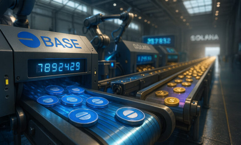 Zora sparks Base's dominance over Solana in token minting