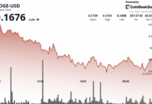 'Triangle Pattern' in Play as DOGE Prints Higher Low