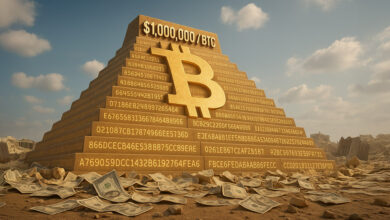 When will Bitcoin reach $1 million per coin and a $20 trillion market cap?