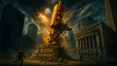 Bitcoin slips below $120k amid US inflation concerns and $461 million liquidation storm