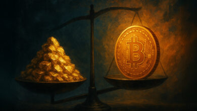Bitcoin gains ground in gold vs. crypto debate
