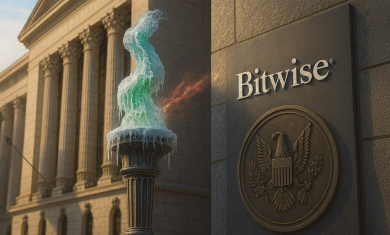 SEC approved Bitwise ETF, then paused it