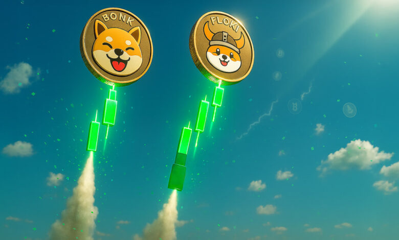Memecoins and DeFi beat Bitcoin as BONK, CRV, FRAX post over 20% gains in 24 hours