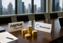 Cantor Fitzgerald SPAC nears $4B deal with Blockstream’s Adam Back to amass 30,000 Bitcoin