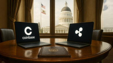 Coinbase and Ripple execs join California officials to streamline state operations
